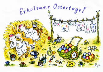 Erholsame Ostertage