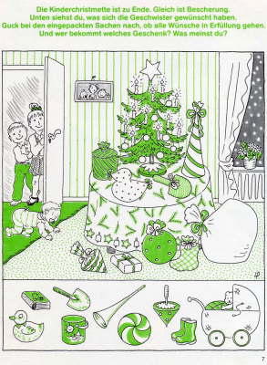 Weihnachtssuchbild